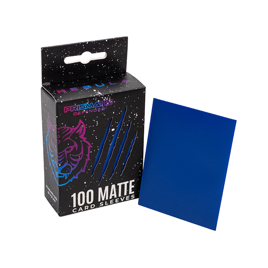 Matte Card Sleeves - Standard Size Trading Cards TCG MTG: Medium Blue