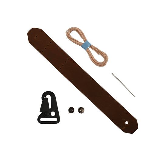 Prescott Belt Key Fob Kit: Triumph Brown