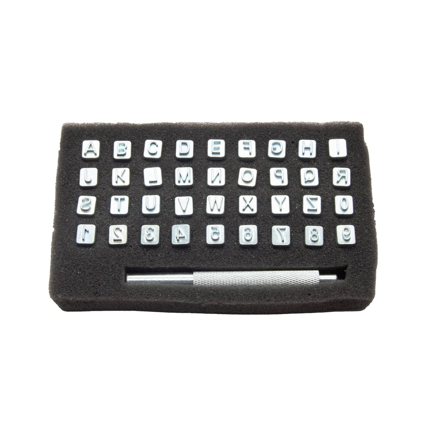1/4" Alphabet & Number Stamping Tool Set