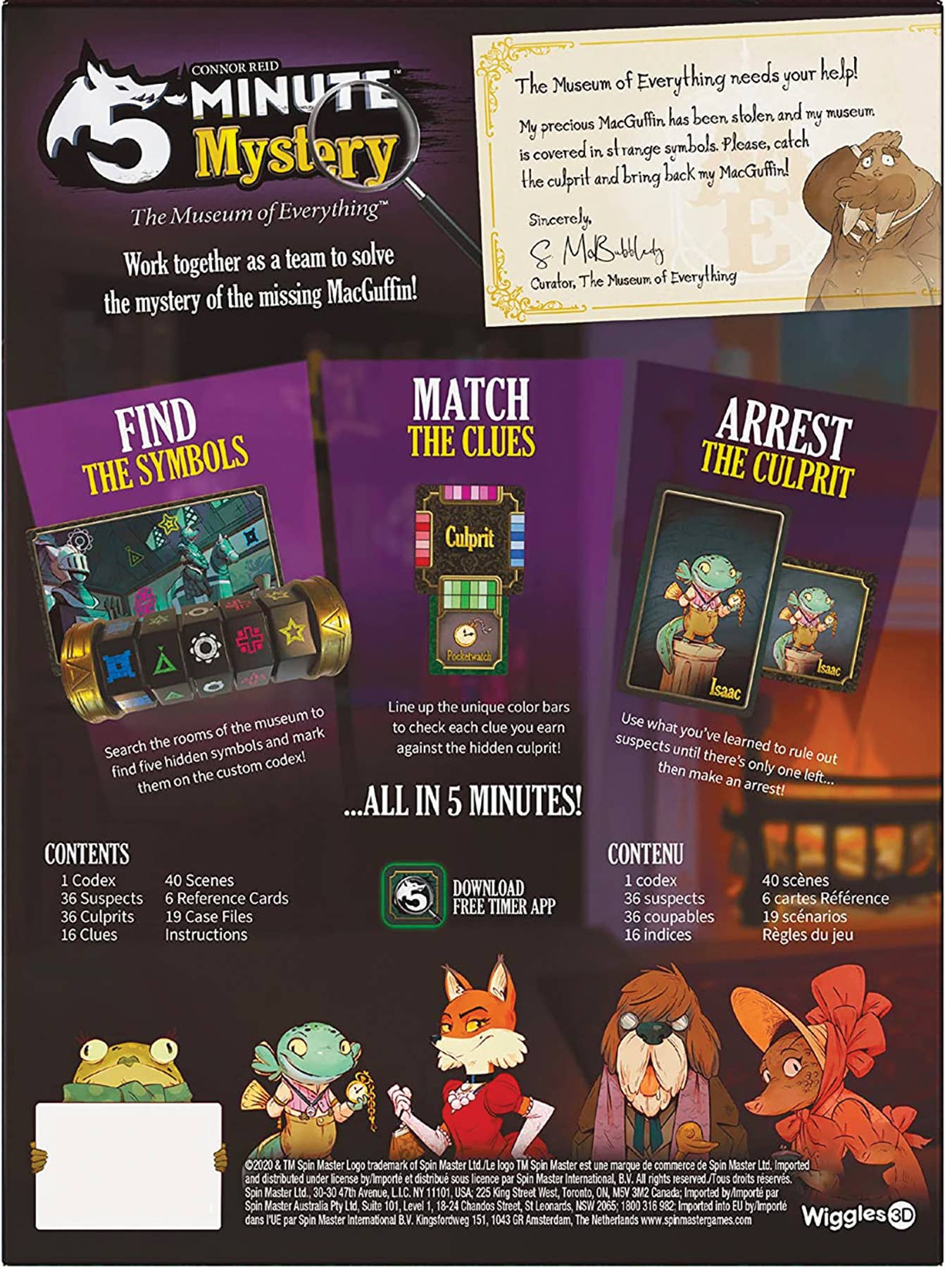 🔎 5 Minute Mystery: A Fast-Paced Deduction Game! ⏳⛓️