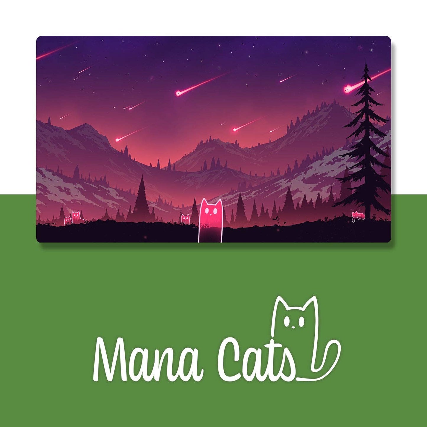ManaCat Mountain Playmat