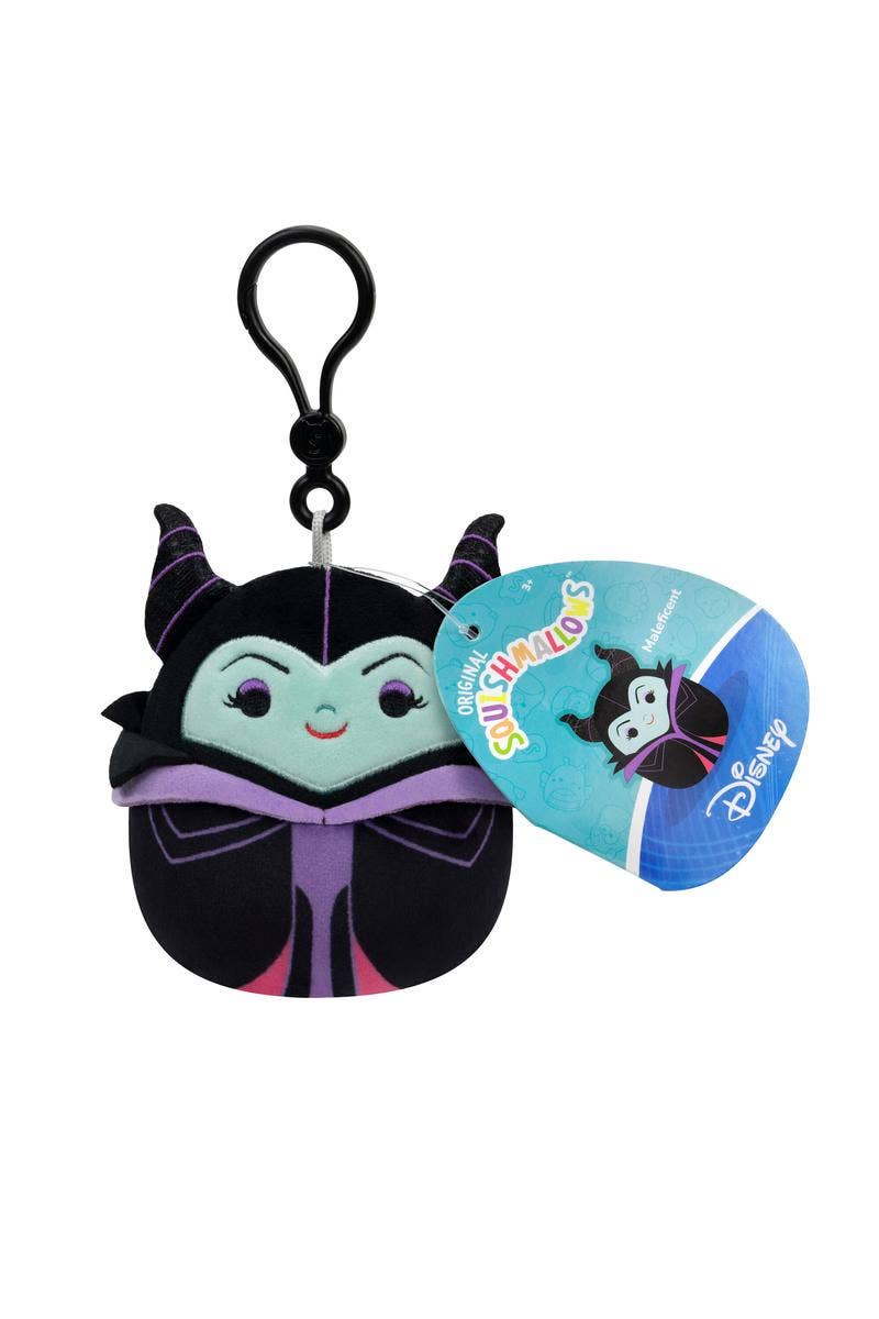 Squishmallows 3.5" Disney Plush Clip-On