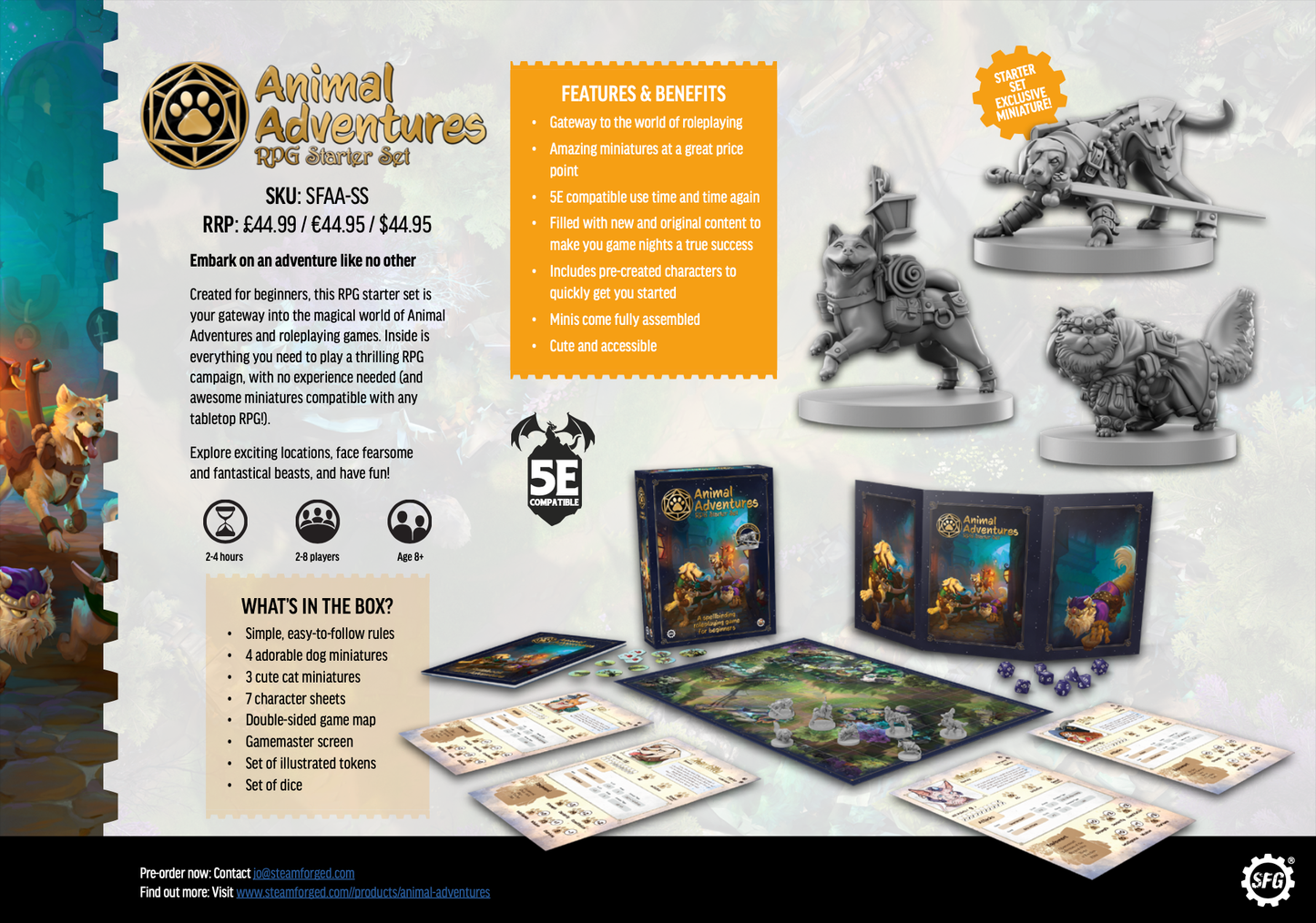 Animal Adventures RPG Starter Set