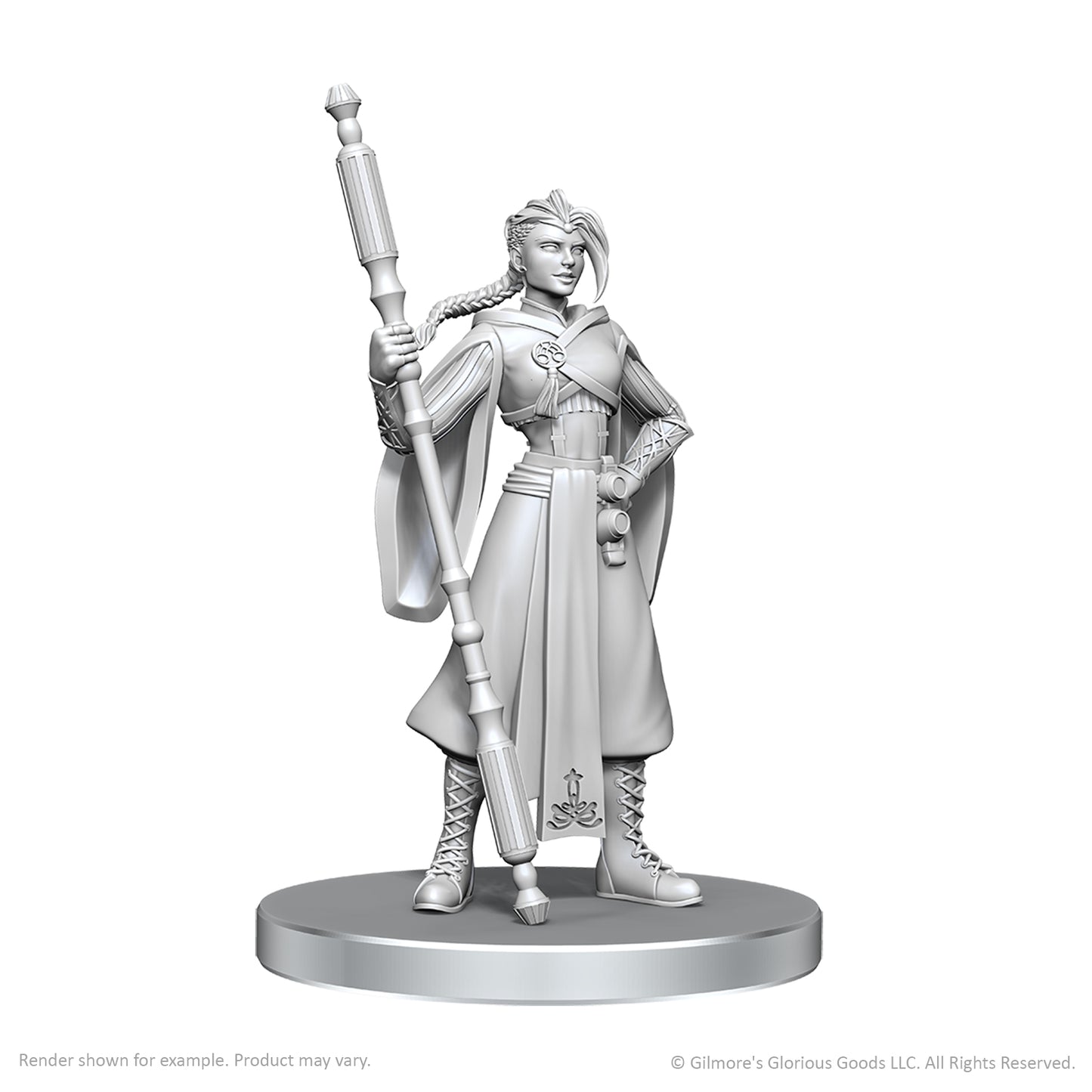 CRITICAL ROLL UNPAINTED MINIS BEAUREGARD LIONETT & CALEB WIDOGAST