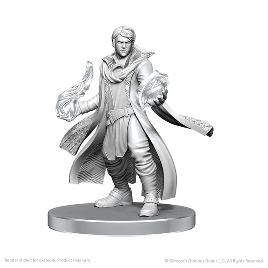CRITICAL ROLL UNPAINTED MINIS BEAUREGARD LIONETT & CALEB WIDOGAST