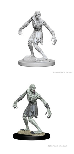 DND UNPAINTED MINIS GHOULS