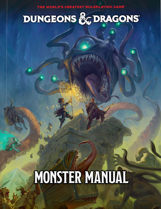 DND RPG 2024 MONSTER MANUAL HARD COVER