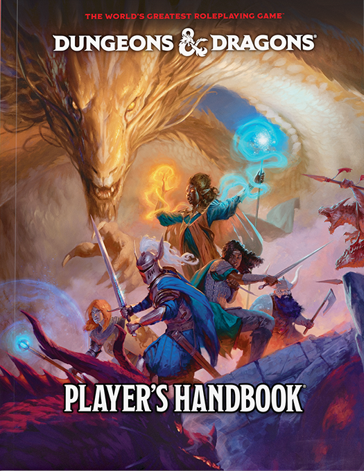 DND RPG 2024 PLAYER`S HANDBOOK HARD COVER